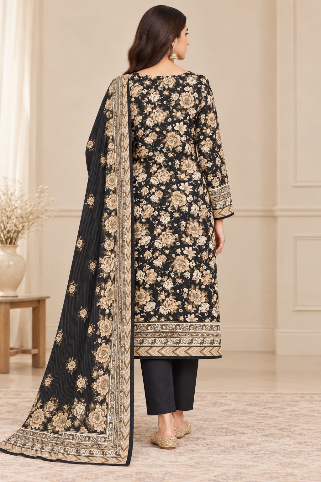 Premium Unstitched 3 Piece Linen
