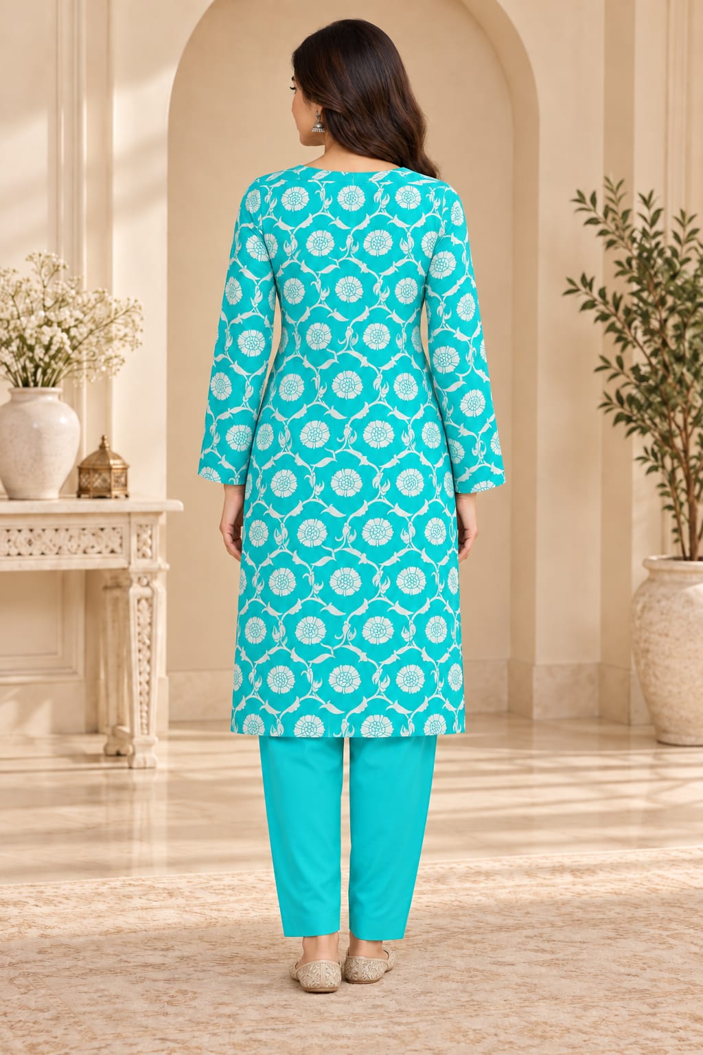 2 Piece Premium Cotton Unstitched