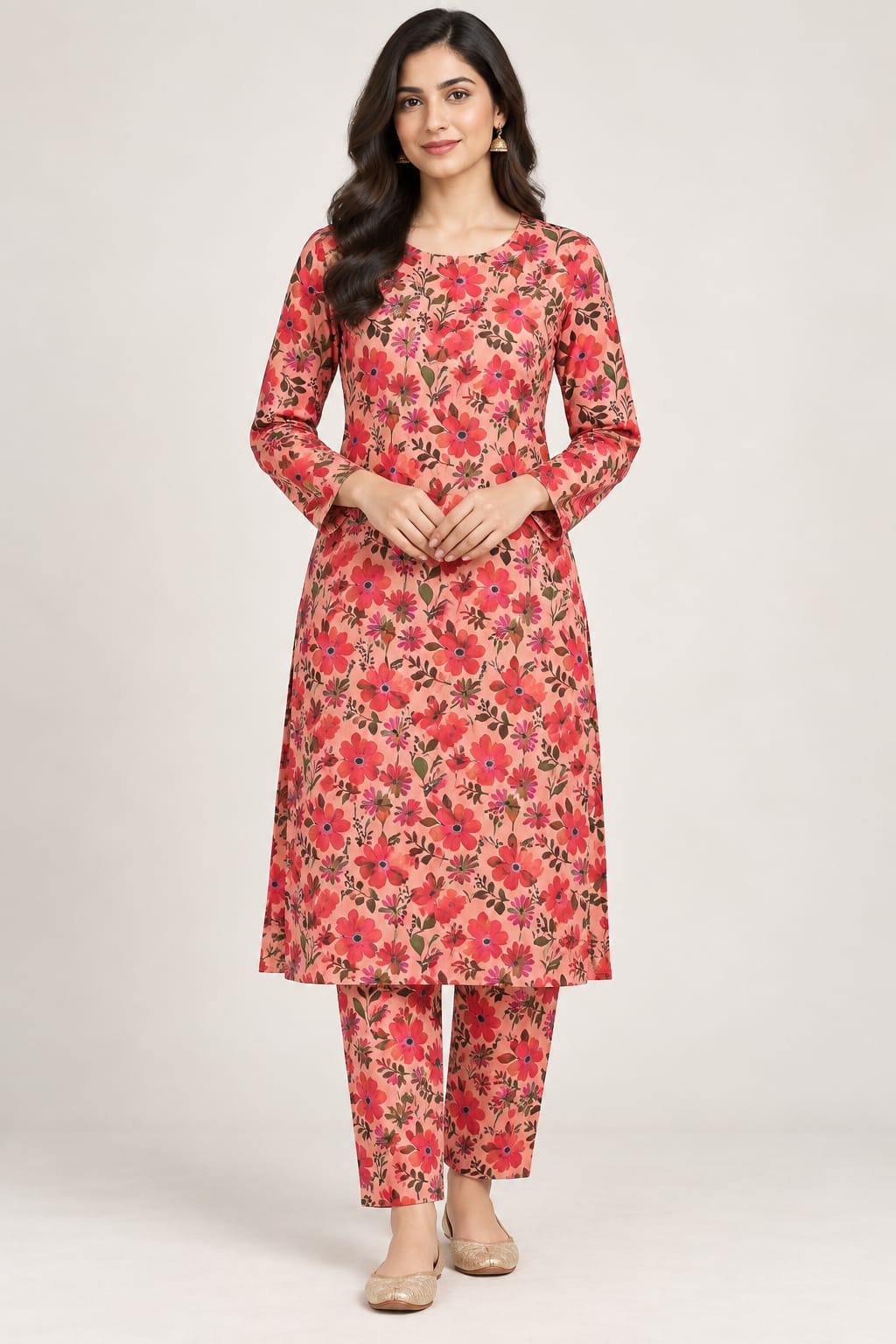 Premium 1 Piece Cotton Unstitched Suit | Soft & Comfortable Fabric