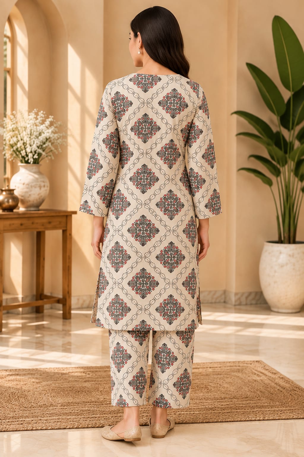 Premium 1 Piece Cotton Unstitched Suit | Soft & Comfortable Fabric