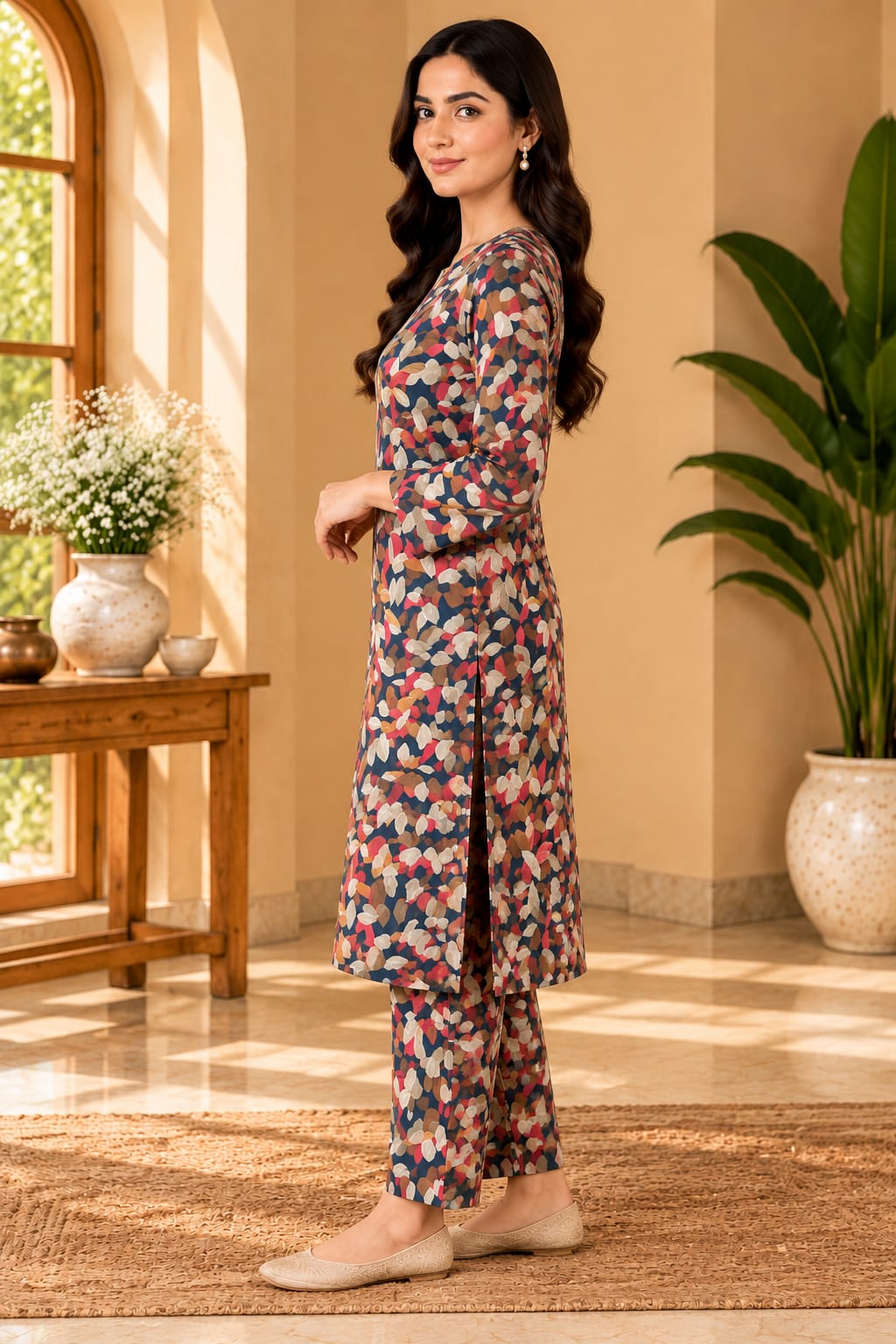 Premium 1 Piece Cotton Unstitched Suit | Soft & Comfortable Fabric