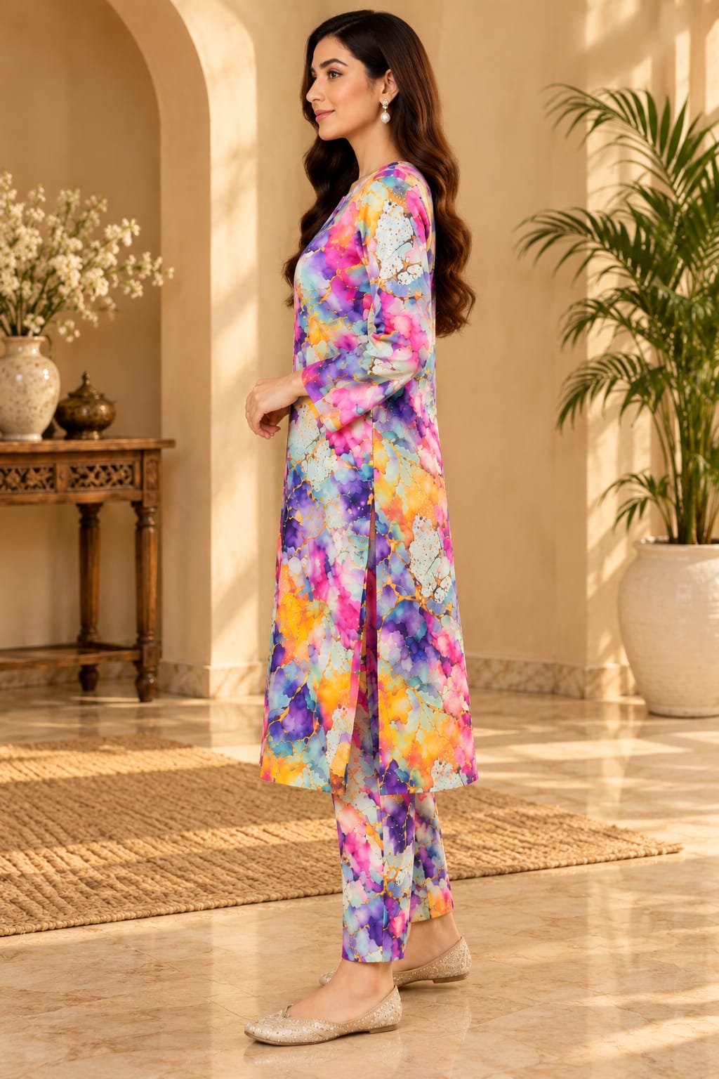 Premium 1 Piece Cotton Unstitched Suit | Soft & Comfortable Fabric