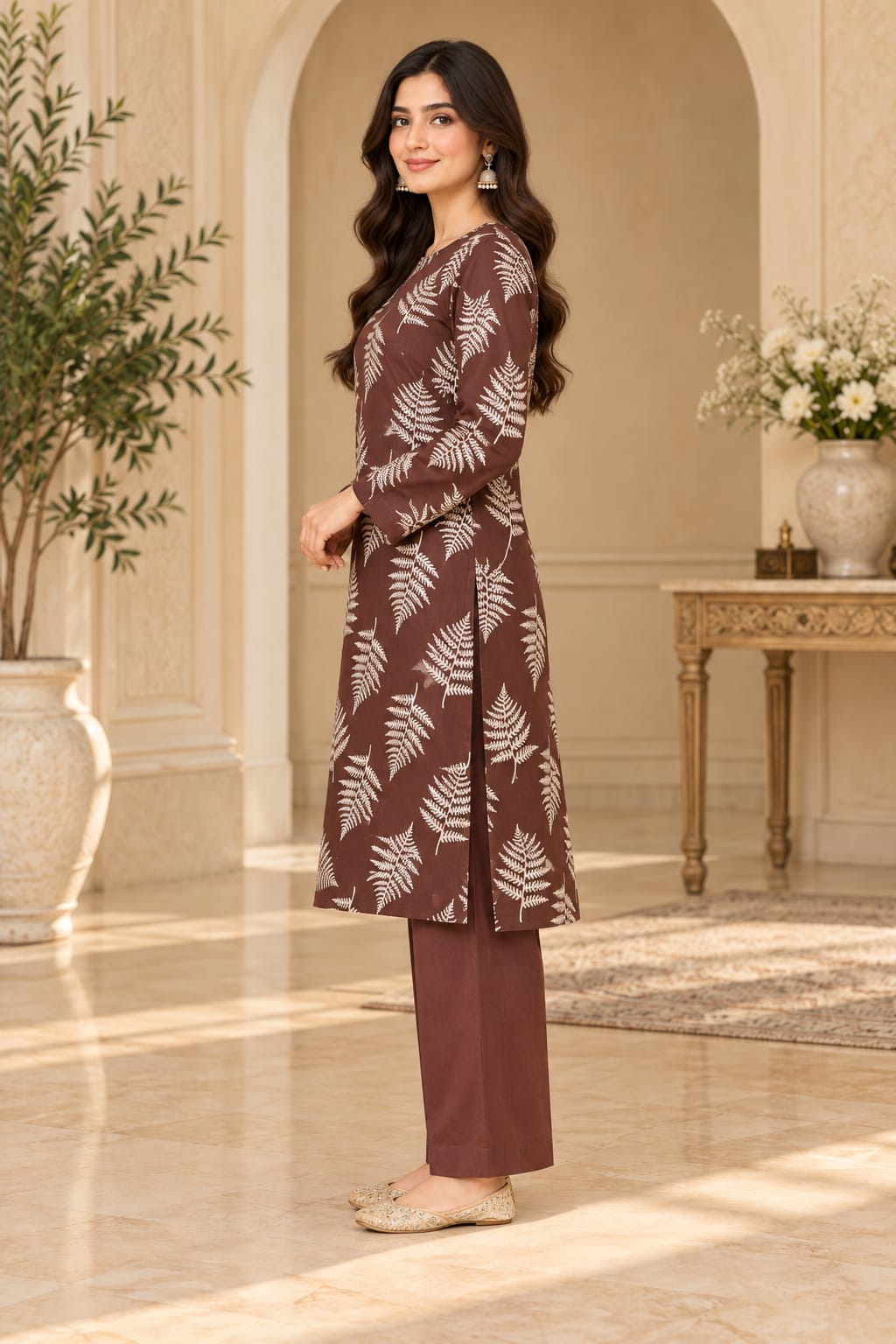 2 Piece Premium Cotton Unstitched