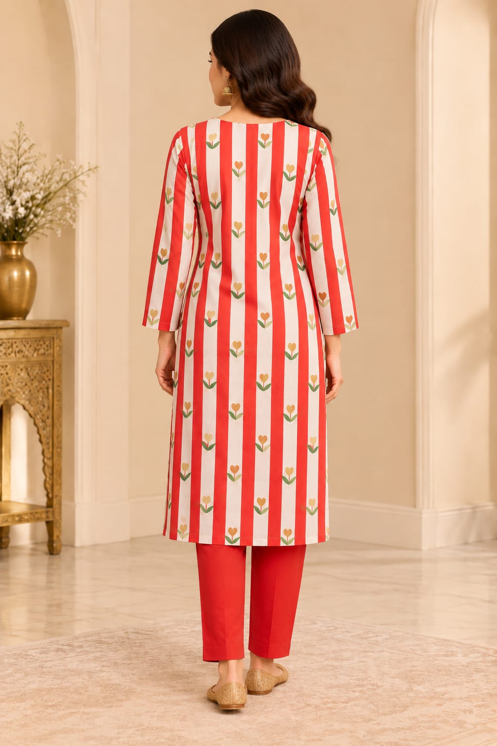 2 Piece Premium Cotton Unstitched