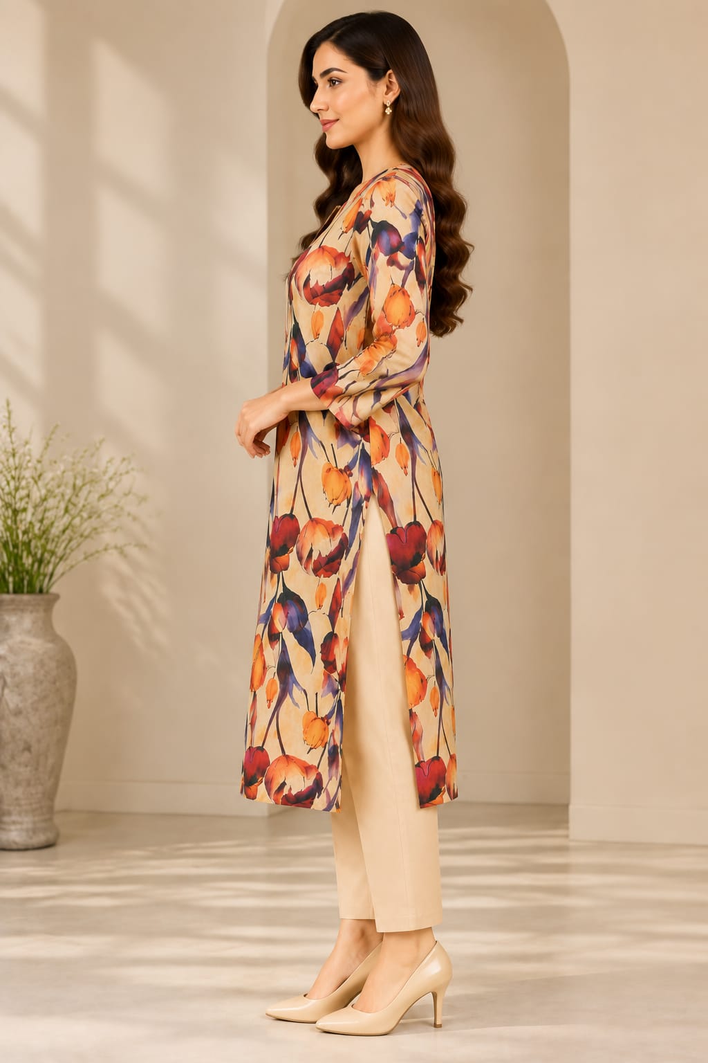 2 Piece Premium Cotton Unstitched